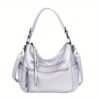 hobo bag KCB01 Silvery