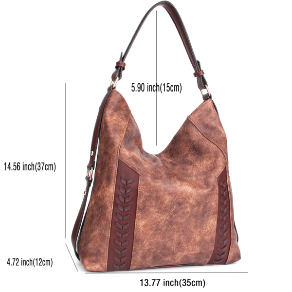 hobo bag KCB16 coffee (8)