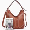 hobo bag KCB17 brown (6)