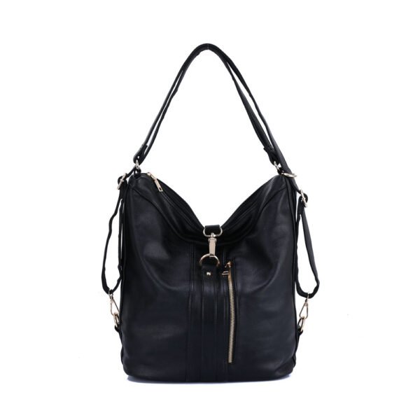 backpack hobo bag KCB27 black (4)