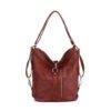 backpack hobo bag KCB27 brown (5)