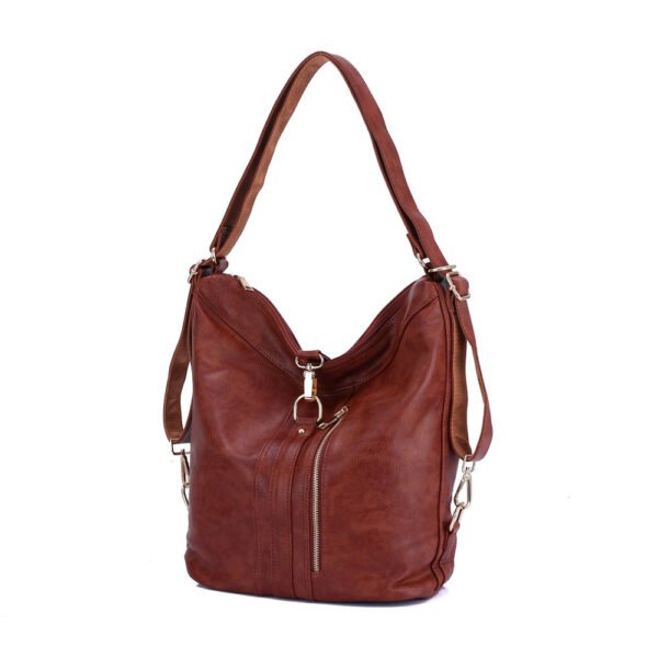 backpack hobo bag KCB27 brown (7)