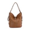 backpack hobo bag KCB27 camel (1)