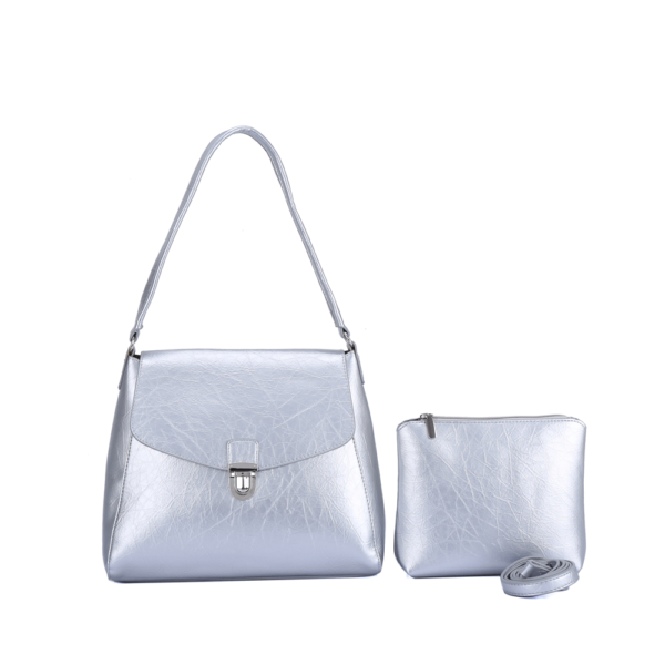 shoulder bag KCB34 silver (1)