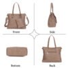 tote bag KCB31 khaki (8)