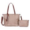 tote bag set KCB32 khaki (1)